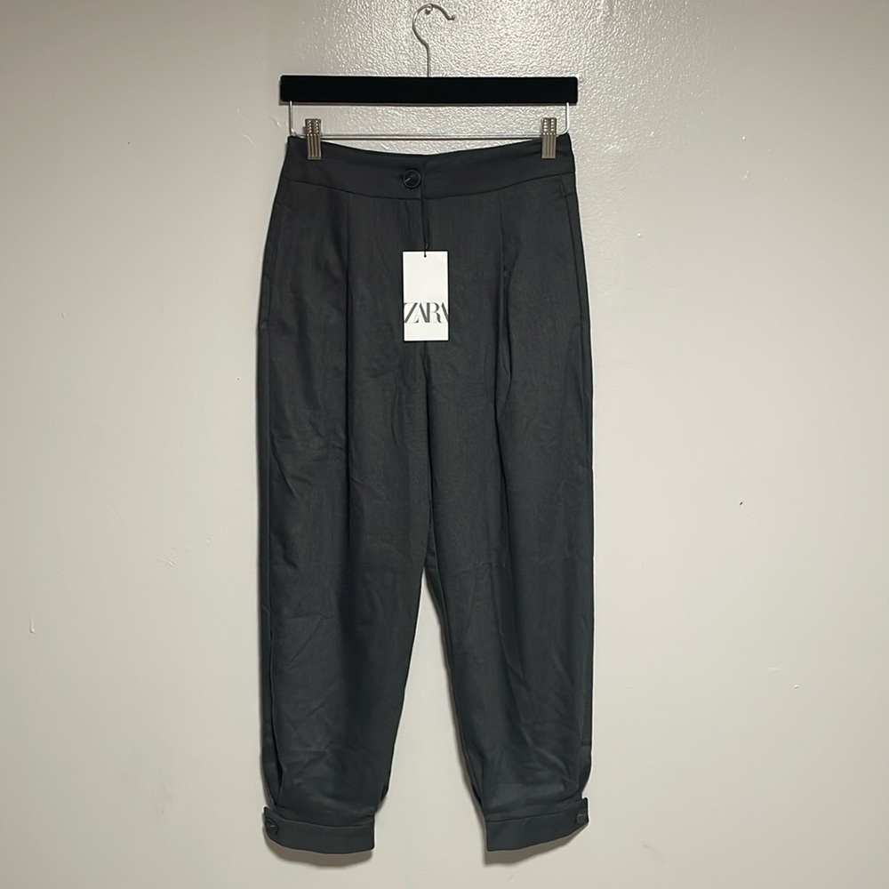ZARA business casual grey trousers